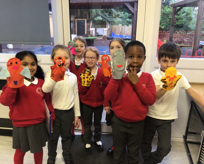 Year 1 Puppet Making 